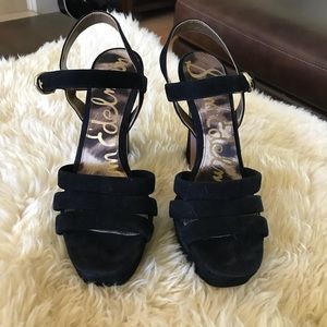Sam Edelman Black Platform Heel Size 6.5